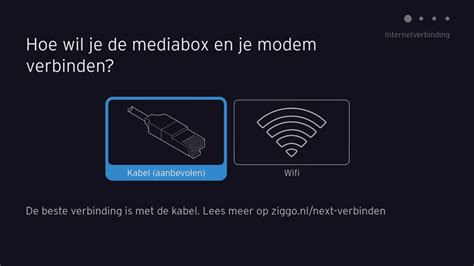 internetverbinding mediabox   mini controleren ziggo