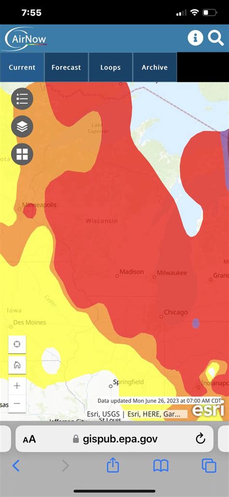 mark baden on twitter almost all of wisconsin is covered in unhealthy