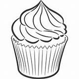 Cupcake Coloring Frosting Colouring Pages Sheets Kids Cupcakes Surfnetkids Sweet Cakes Ice sketch template