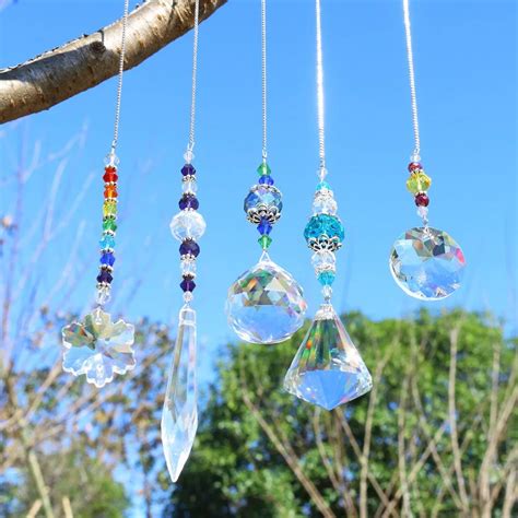 hd chandelier suncatchers prisms glass rainbow maker chakra hanging