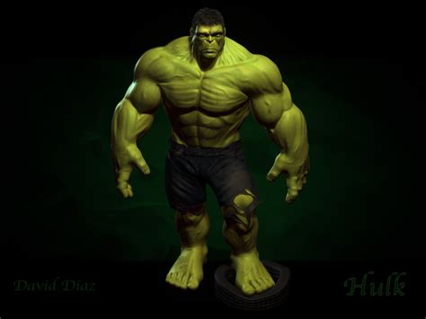 Hulk 3d By David Diaz On Deviantart