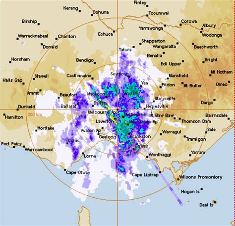 head   hills discussions  melbourne weather radars