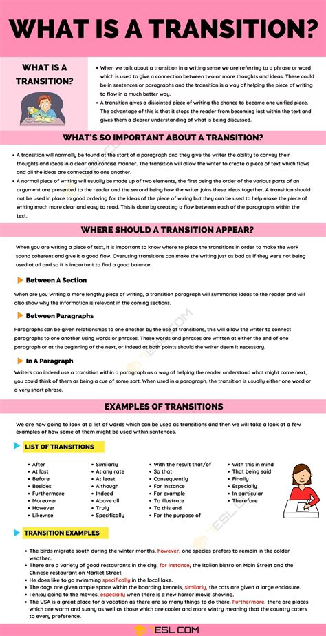 transition definition   examples  transitions  writing academic essay writing
