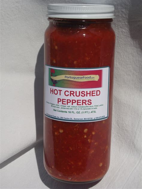 hot crushed peppers