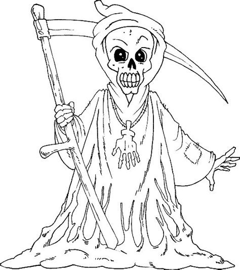 scary coloring pages halloween coloring pages skull coloring pages