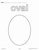 Oval Coloring Shape Pages Worksheets Shapes Printable Worksheet Preschool Tracing Egg Toddler Cutting Preschoolers Toddlers Ovals Kids Dot Activities Learning sketch template