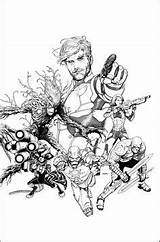 Comic Wolverine Visit Guardians Mcniven Galaxy Steve Google Books sketch template
