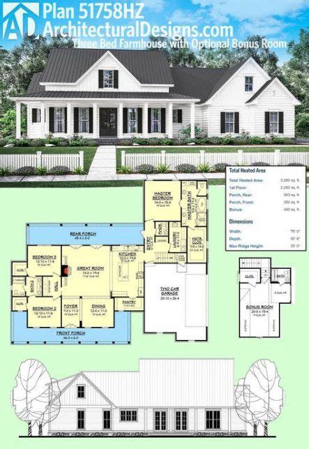 house plans ranch  law suite master bath  ideas farmhouse plans house floor plans house