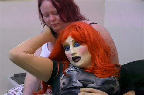 essex man has a strange addiction that sees him dress up as a rubber doll daily star
