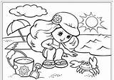 Gambar Pemandangan Untuk Coloring Diwarnai Pages Colouring Contoh Kids Summer Disney Beach Choose Board sketch template