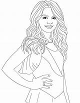 Coloring Pages Selena Printable sketch template