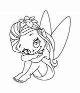 Fairy Coloring Kids Color Pages Print Elf Little Coloriage Fee Printable Petite Categories sketch template