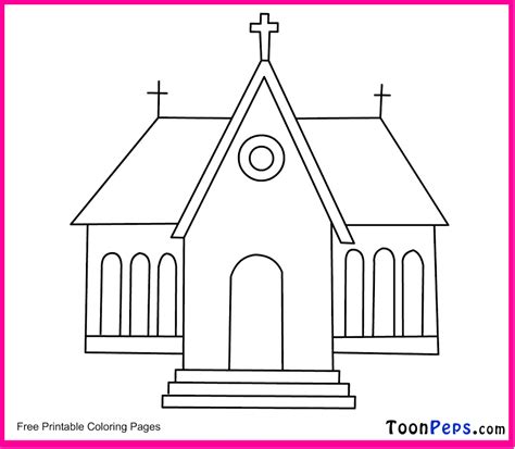 printable church coloring pages  kids coloring pages