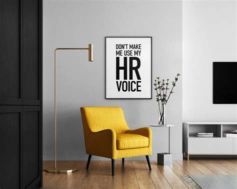hr office decor hr poster hr manager gifts hr  etsy canada