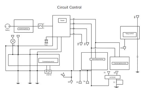 control wiring electrical diagram