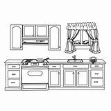 Kitchen Pages Kids sketch template