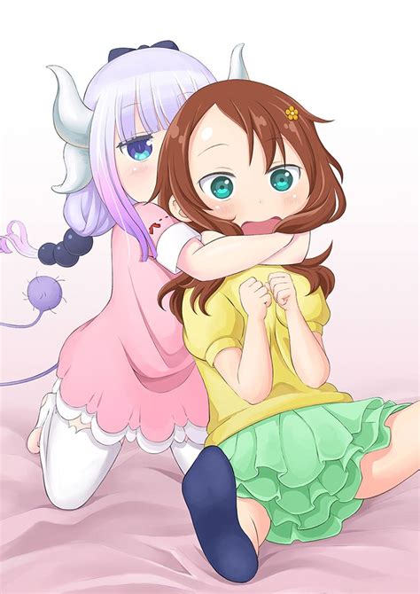 kanna x riko miss kobayashi s dragon maid anime