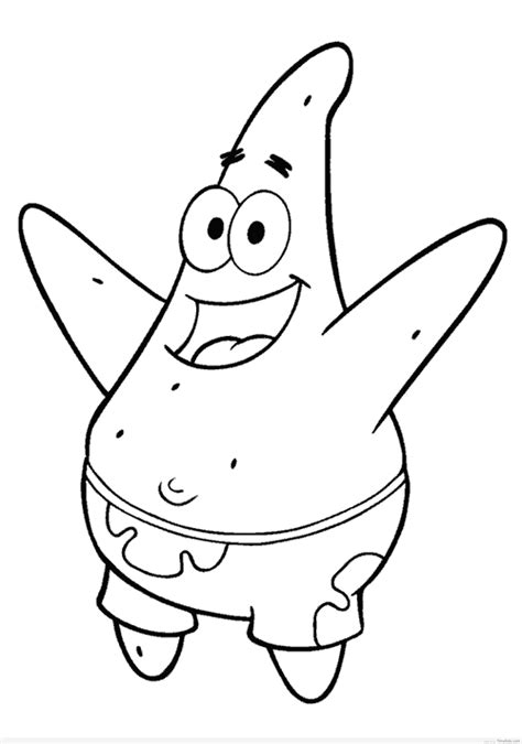 spongebob and patrick coloring pages at