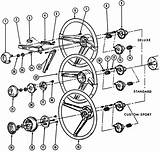 Camaro 68 Steering 1967 Exploded Firebird Drawing Wheels Getdrawings sketch template