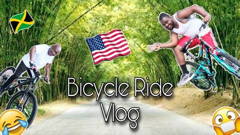 Jamaican Bicycle Ride Vlog Riding At The Park With My Dad Jamaican