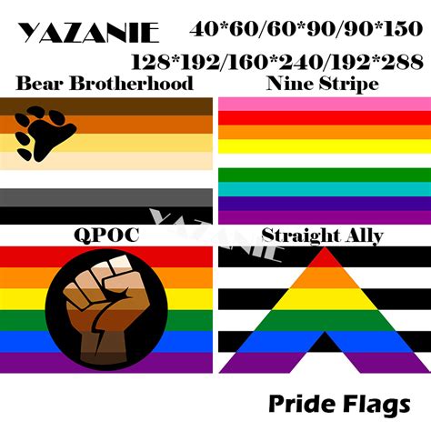 yazanie 128 192cm 160 240cm 192 288cm bear brotherhood lgbt diversity