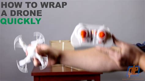 wrap  drone quickly youtube