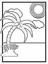 Coconut Coloring Fun Tree Palm Crr Pages Color Kids Unfamiliar Getcolorings sketch template