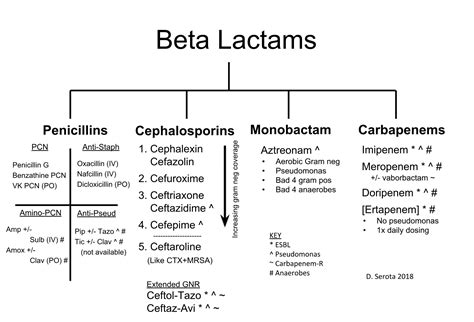 beta lactam antibiotic classification update  grepmed
