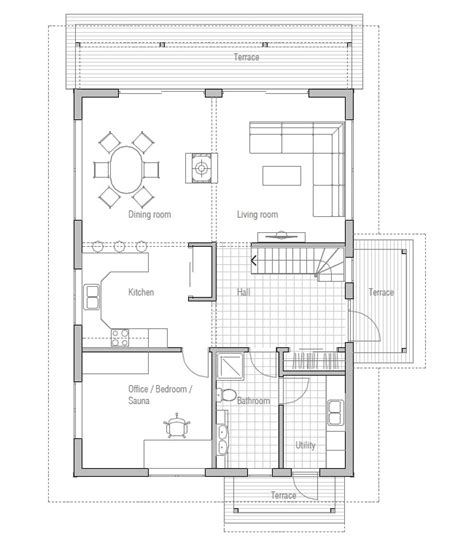 affordable home ch floor plans   cost  build house plan