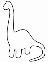 Outline Dinosaur Drawing Printable Getdrawings sketch template