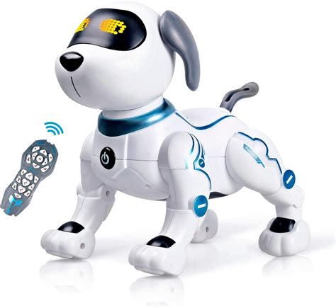 buy remote control robot dog toy  kids rc robot dog interactive
