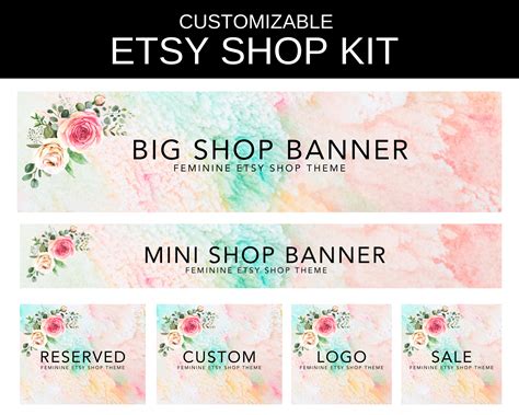 etsy banner custom custom etsy banner etsy banner  etsy uk
