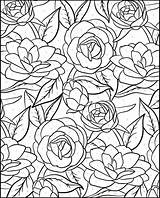 Color Adults Number Coloring Numbers Pages Adult Dover Paint Flowers Flower Publications Floral Printable Designs Colouring Sheets Creative Haven Books sketch template