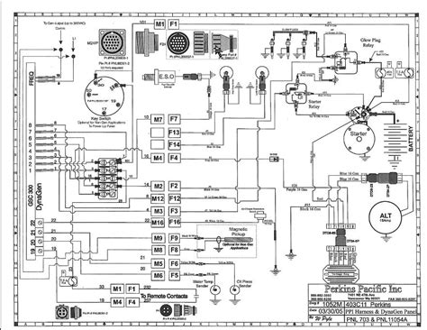 generator engine wiring diagram