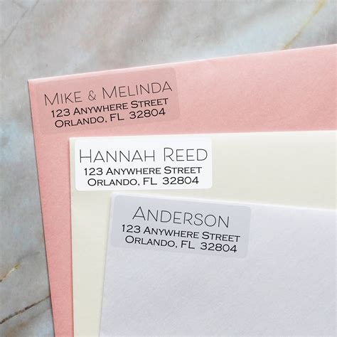 return address labels mailing address labels clear address etsy