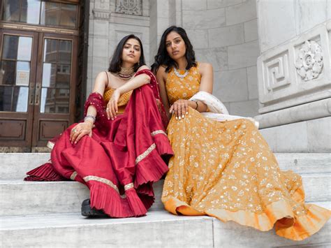 same sex couple took stunning photos traditional south asian clothes