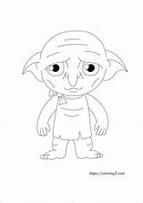 Dobby Pages Coloring1 Sheets sketch template