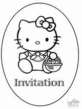 Invitation Birthday Funnycoloring Invitations Advertisement Kreativ Med Annonse sketch template