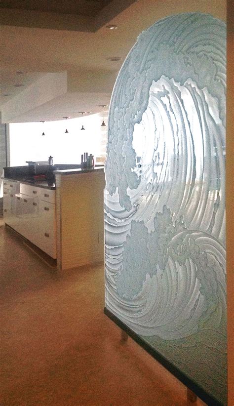 custom glass etching service windows and doors for business or residence