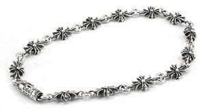 authentic chrome hearts tiny  ch  bracelet select size    ebay