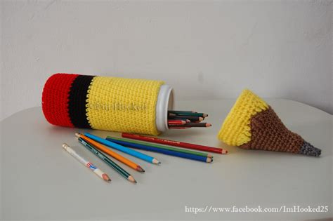 crochet treasures pencil case