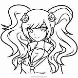Danganronpa Coloring Pages Junko Enoshima Xcolorings 1180px 170k Resolution Info Type  Size Jpeg sketch template