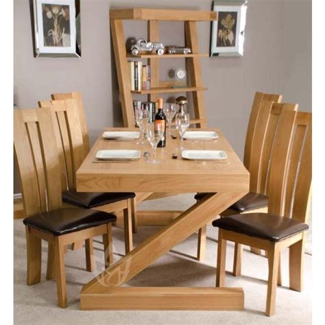 oak  seater dining tables dining room ideas