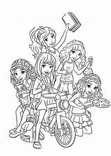 Coloring Pages Lego Teens Julia Colorings Contents sketch template