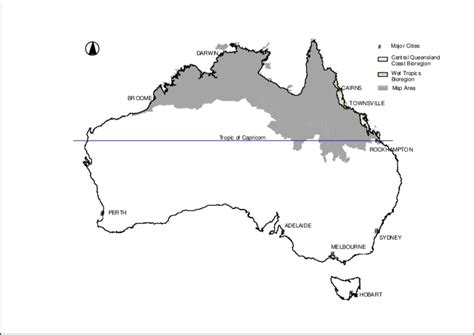 extent   map   australian tropical savannas