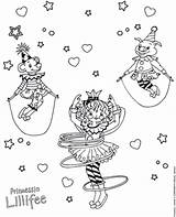 Lillifee Prinzessin sketch template