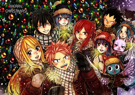 fairy tail images hiro mashima merry christmas hd wallpaper and background photos 40124646