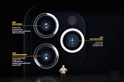 iphone  pro   pro max apple announces  flagship phones   cameras  verge
