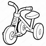 Tricycle Triciclo St2 sketch template