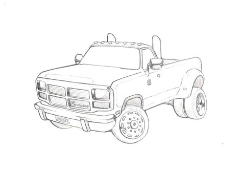 dodge ram coloring pages